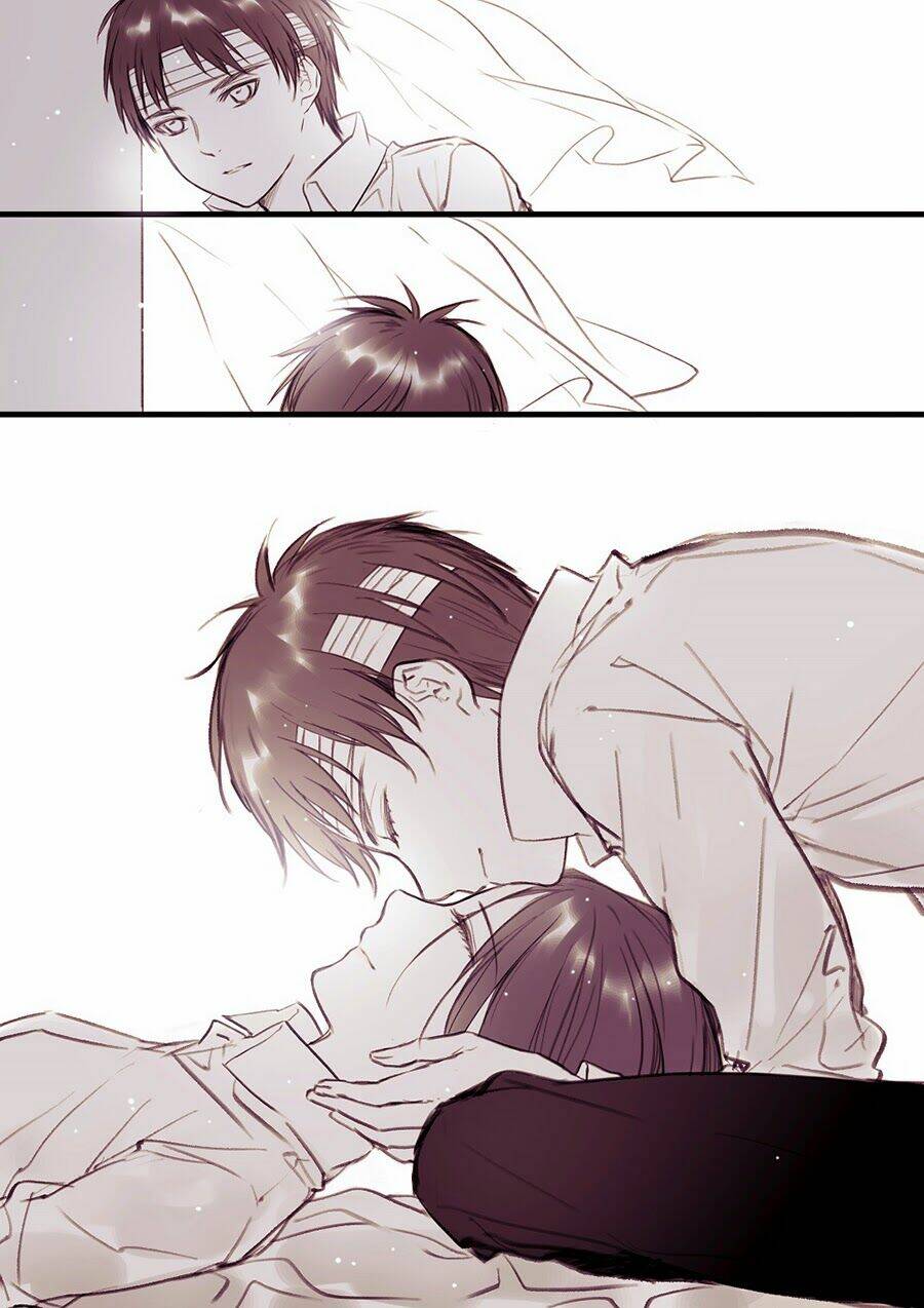 Tấn Công Người Khổng Lồ - Doujinshi Eren X Mikasa Chương 38 Ảnh 13