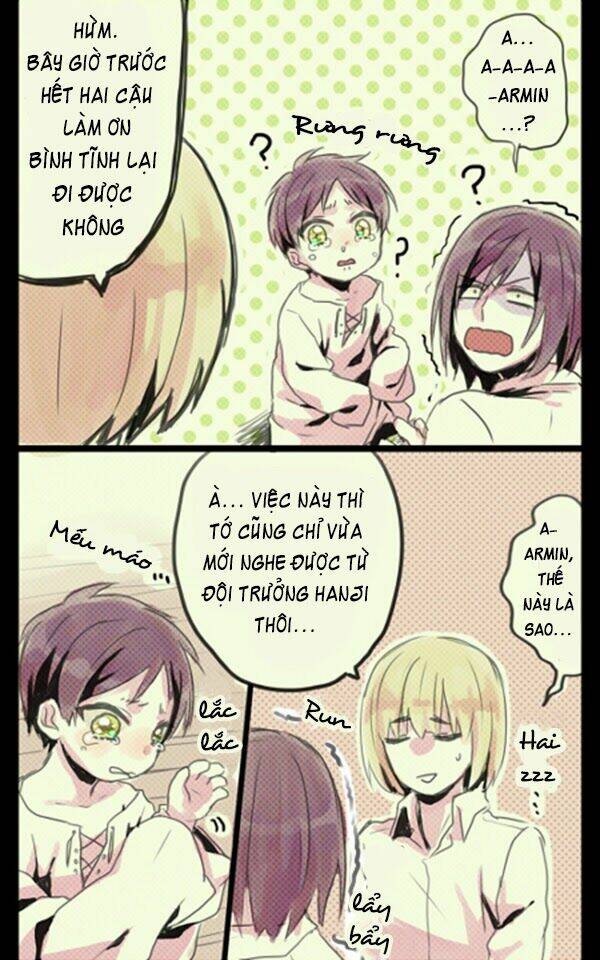 Tấn Công Người Khổng Lồ - Doujinshi Eren X Mikasa Chương 45 Ảnh 5