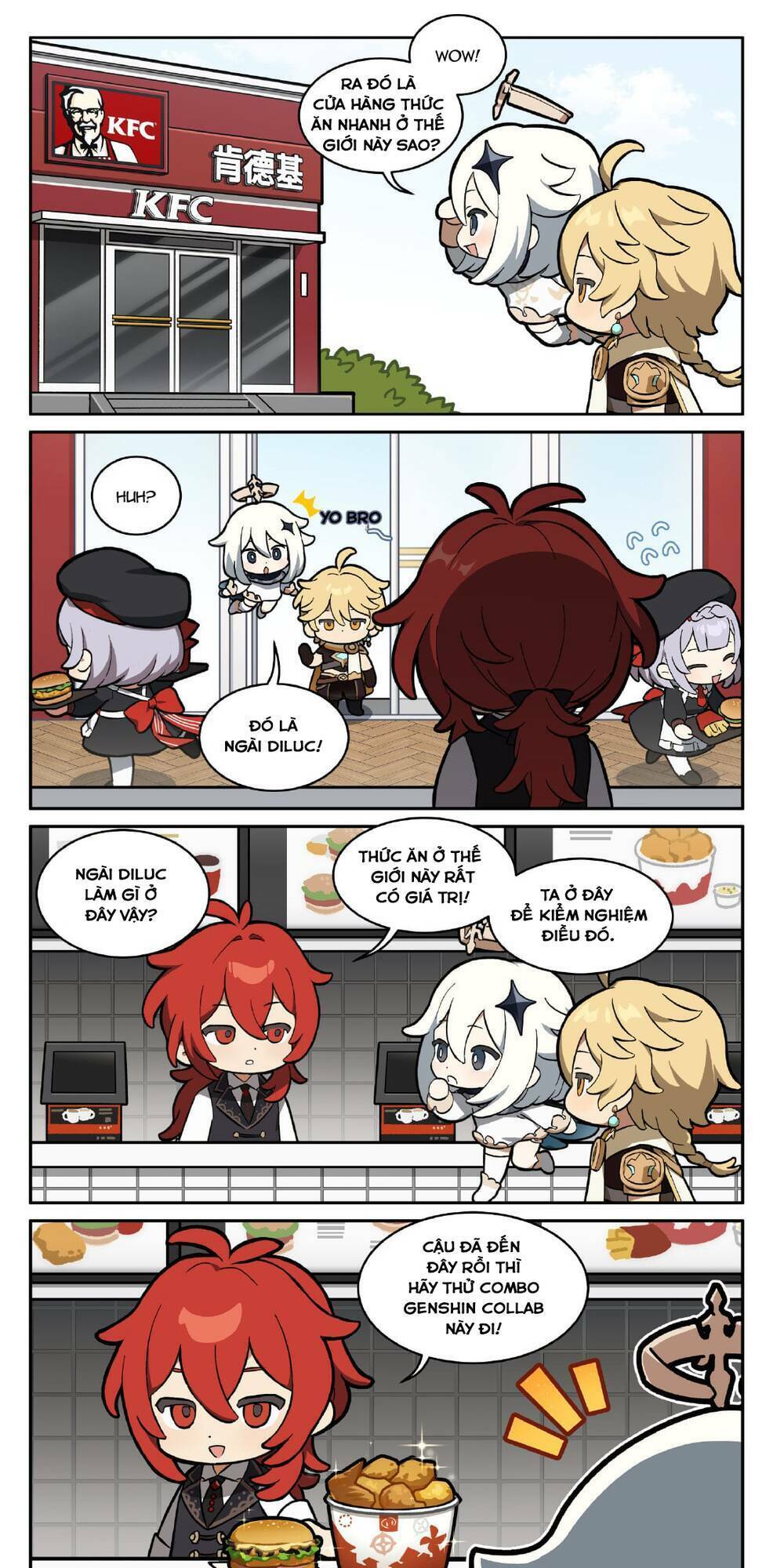 Genshin Impact 4-Koma Chương 17 Ảnh 3