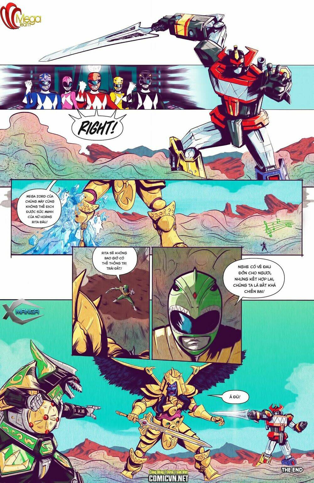 Mighty Morphin Power Rangers Chương 0.5 Ảnh 9