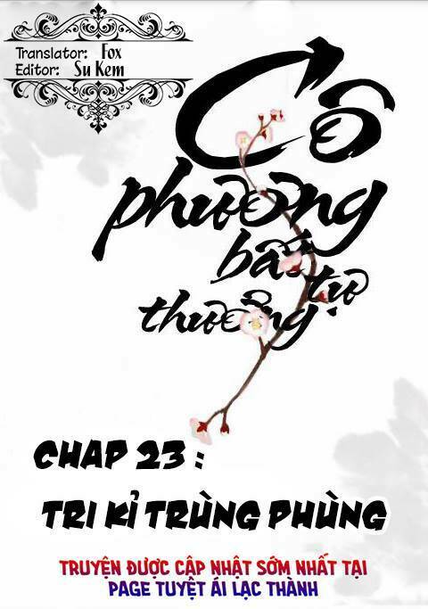 Cô Phương Bất Tự Thưởng (Màu) Chương 23 Ảnh 2