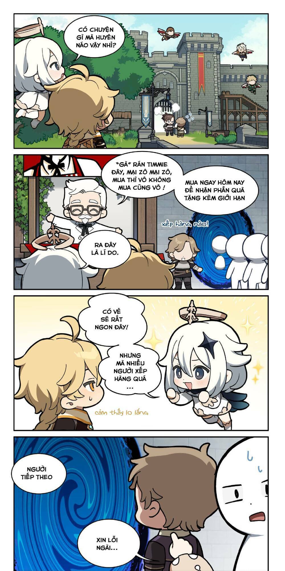 Genshin Impact 4-Koma Chương 17 Ảnh 5