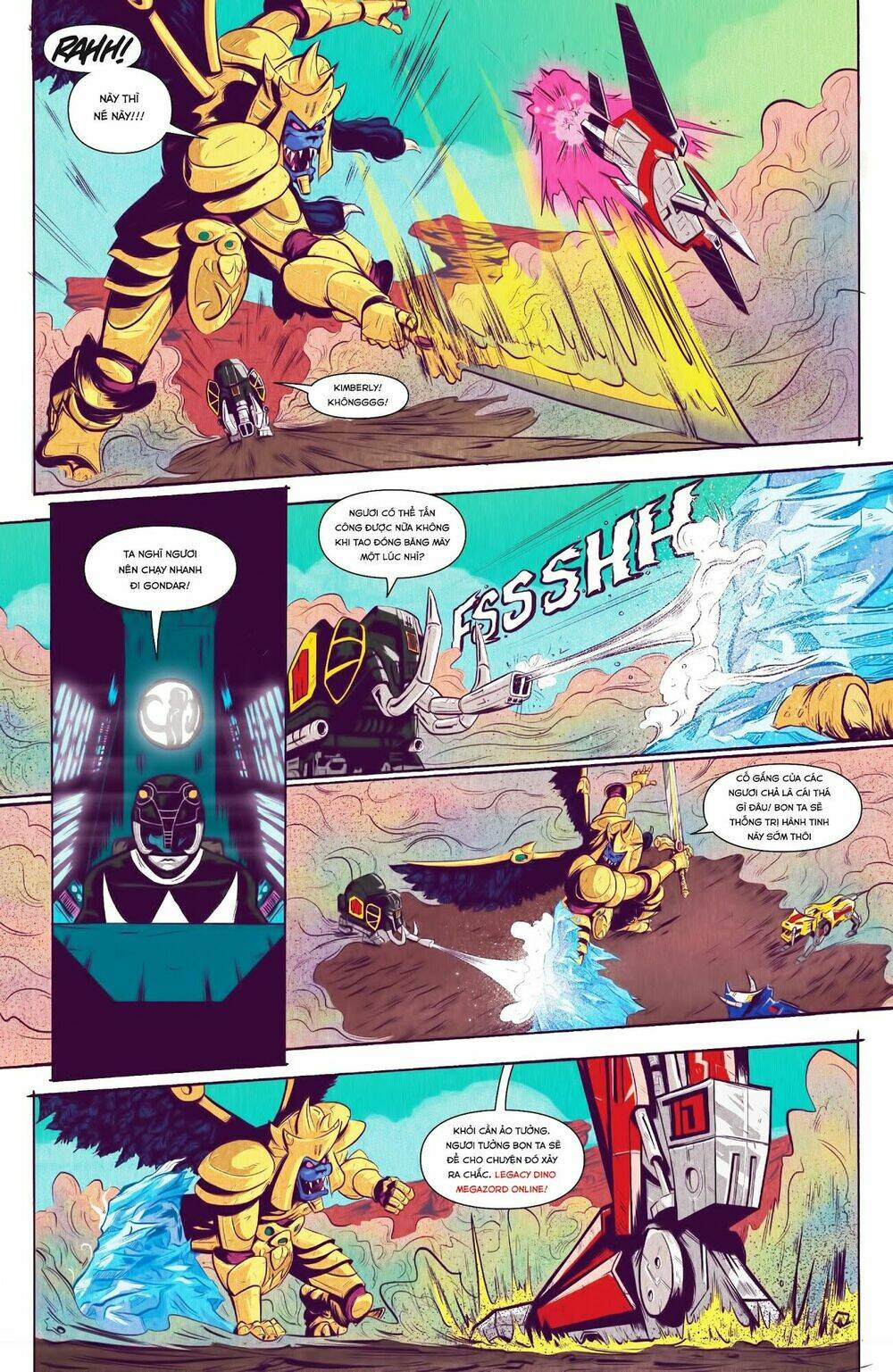 Mighty Morphin Power Rangers Chương 0.5 Ảnh 8