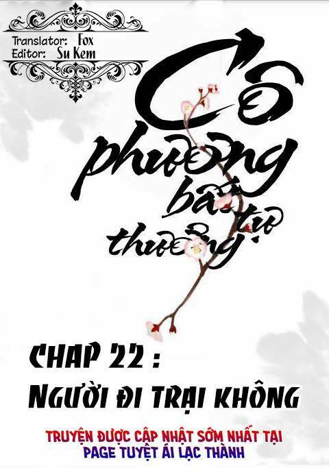 Cô Phương Bất Tự Thưởng (Màu) Chương 22 Ảnh 2