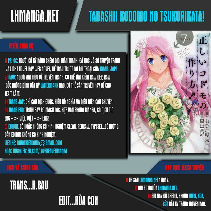 Tadashii Kodomo No Tsukurikata Chương 58 Ảnh 2