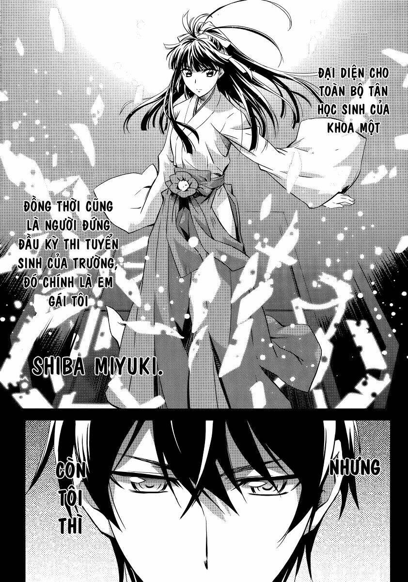 Mahouka Koukou No Rettousei Chương 1 Ảnh 17