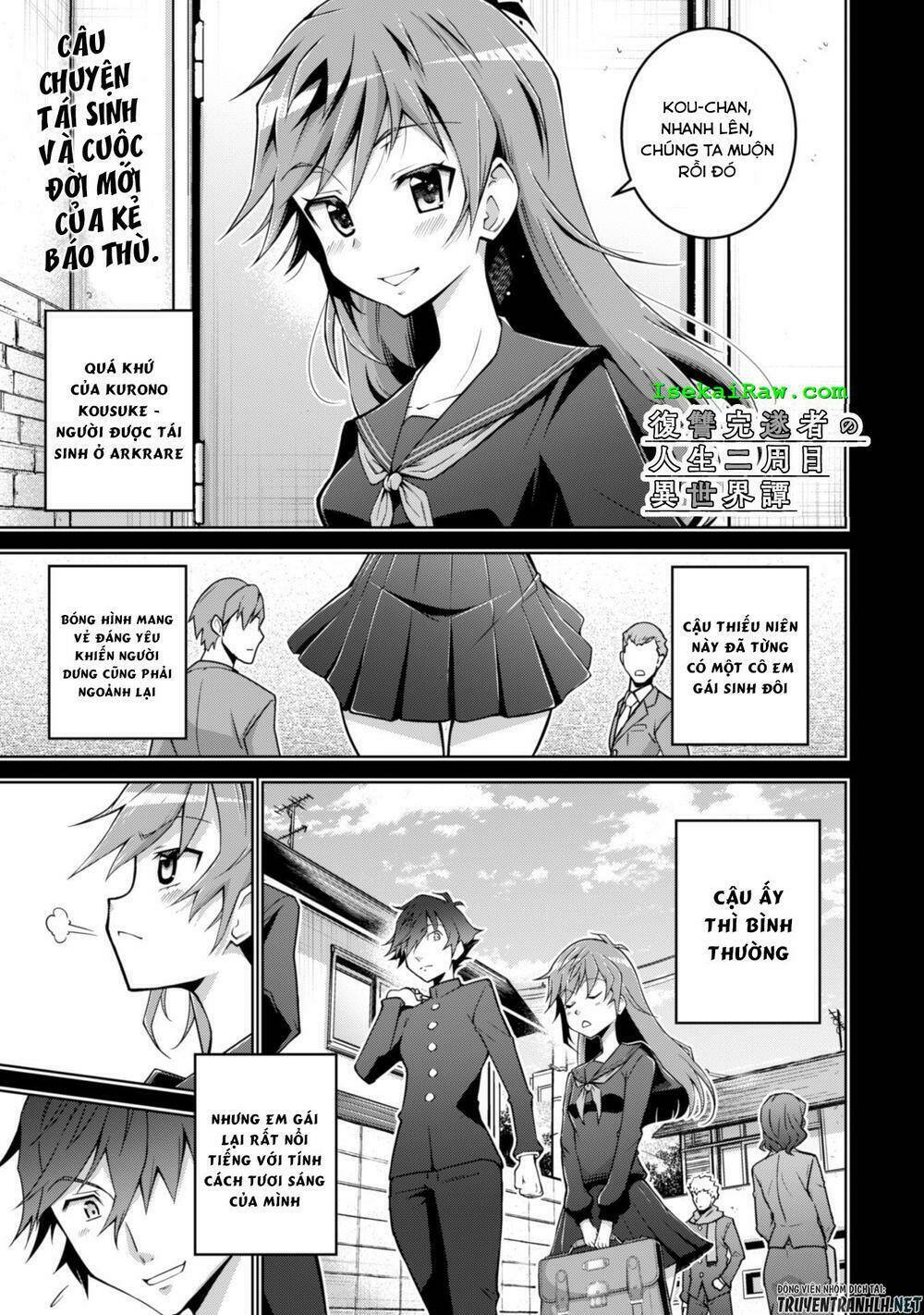 Fukushuu Kansuisha No Jinsei Nishuume Isekaitan Chương 2 Ảnh 4