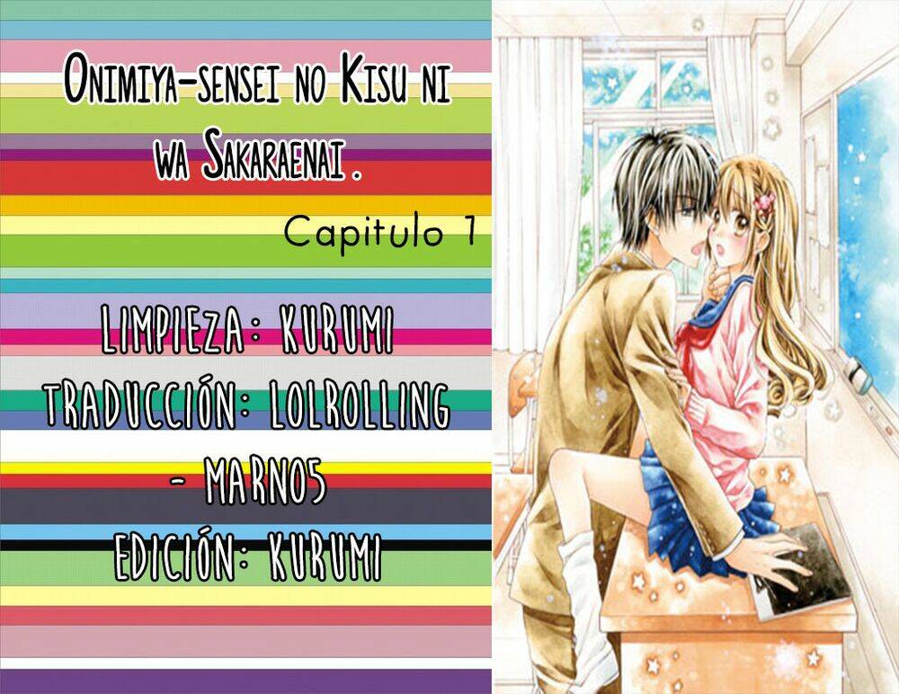 Onimiya-Sensei No Kiss Ni Wa Sakaraenai Chương 1 Ảnh 4