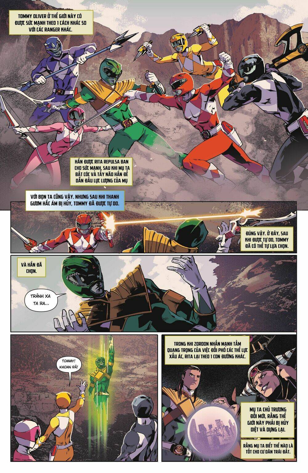 Mighty Morphin Power Rangers Chương 12 Ảnh 14
