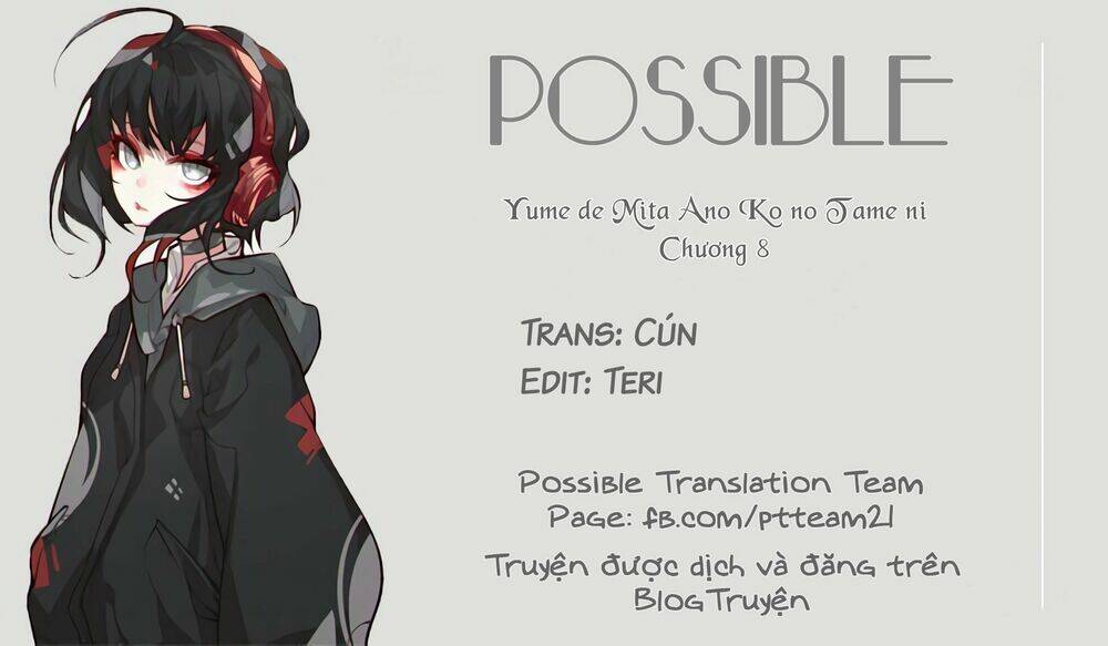Yume De Mita Ano Ko No Tame Ni Chương 8 Ảnh 3