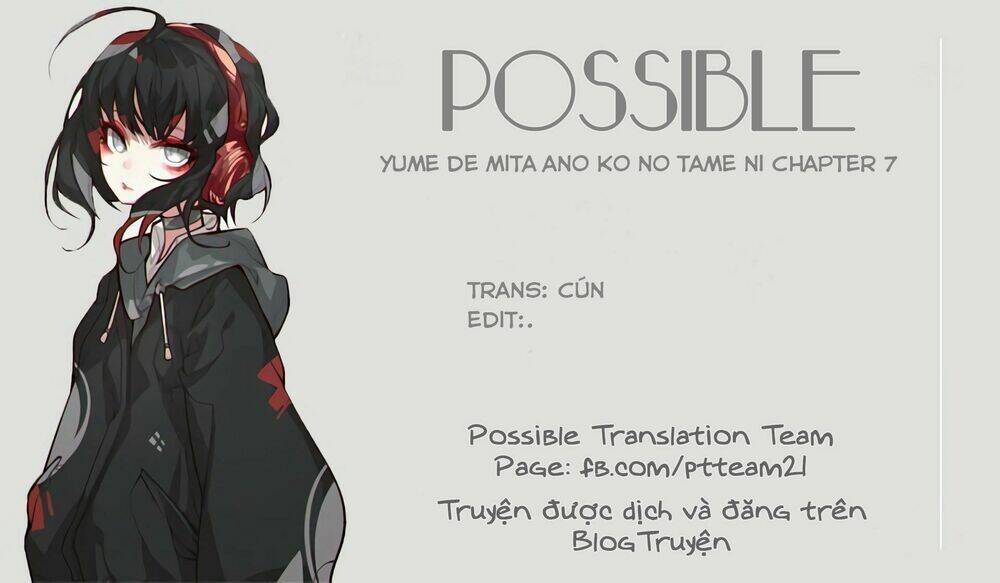 Yume De Mita Ano Ko No Tame Ni Chương 7 Ảnh 3