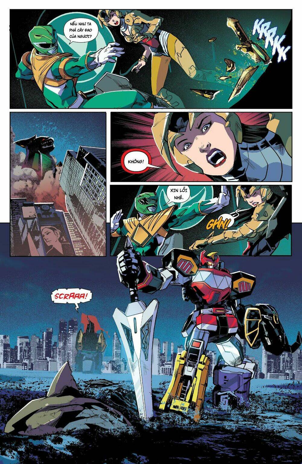 Mighty Morphin Power Rangers Chương 4 Ảnh 18