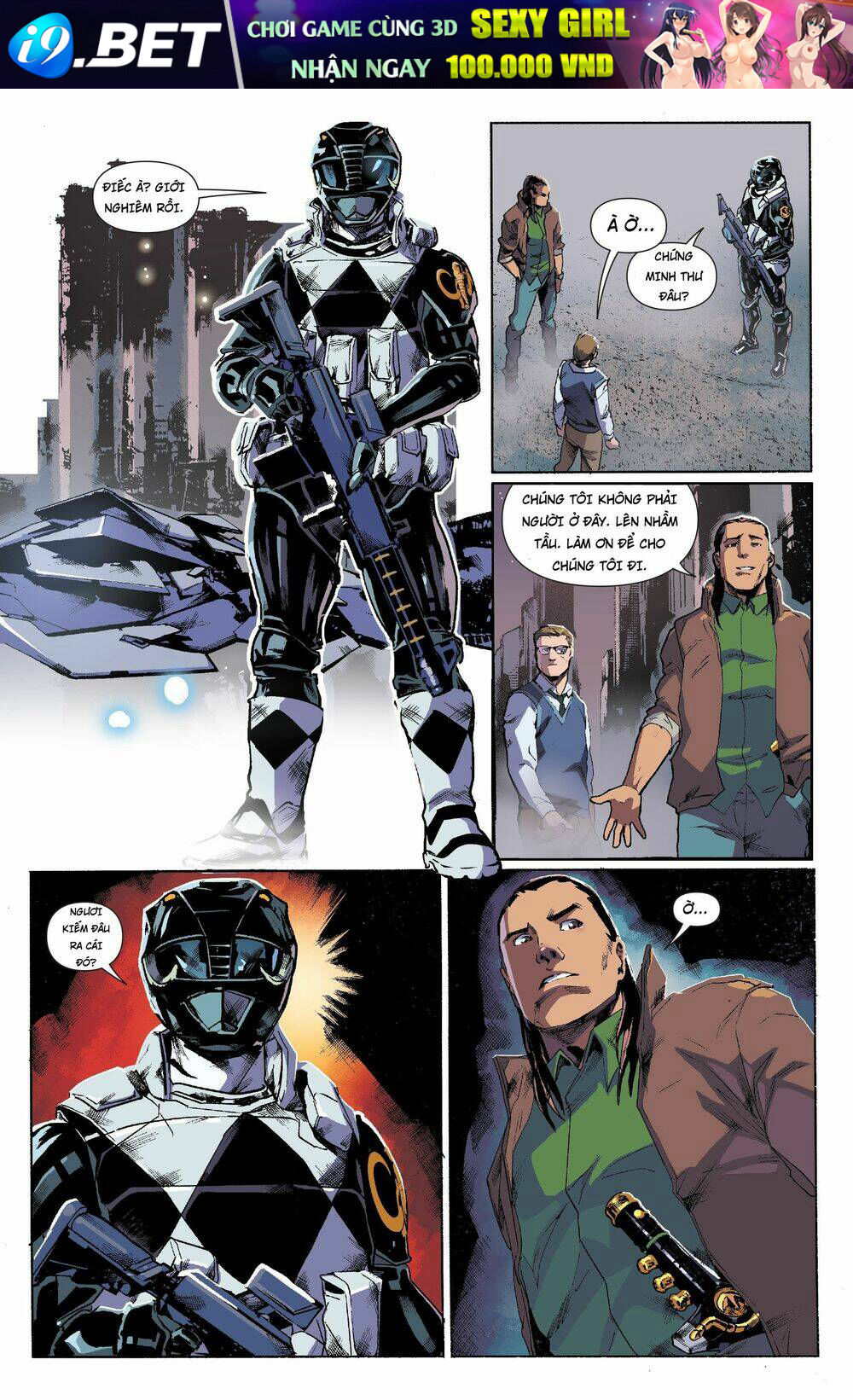 Mighty Morphin Power Rangers Chương 11 Ảnh 9