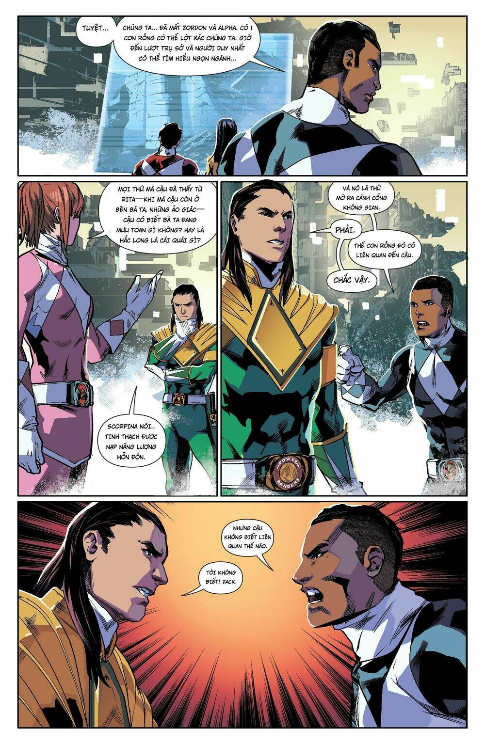 Mighty Morphin Power Rangers Chương 6 Ảnh 18