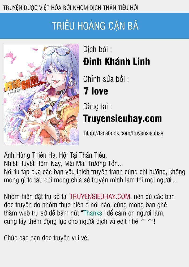 Triều Hoàng Cặn Bã Chương 2 Ảnh 2