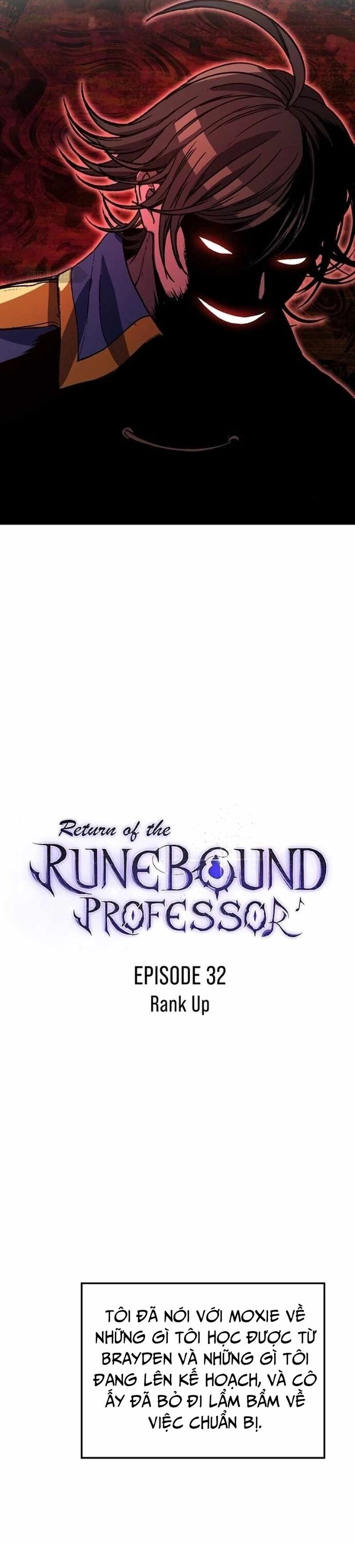 Sự Trở Lại Của Giáo Sư Runebound Chương 32 Ảnh 18