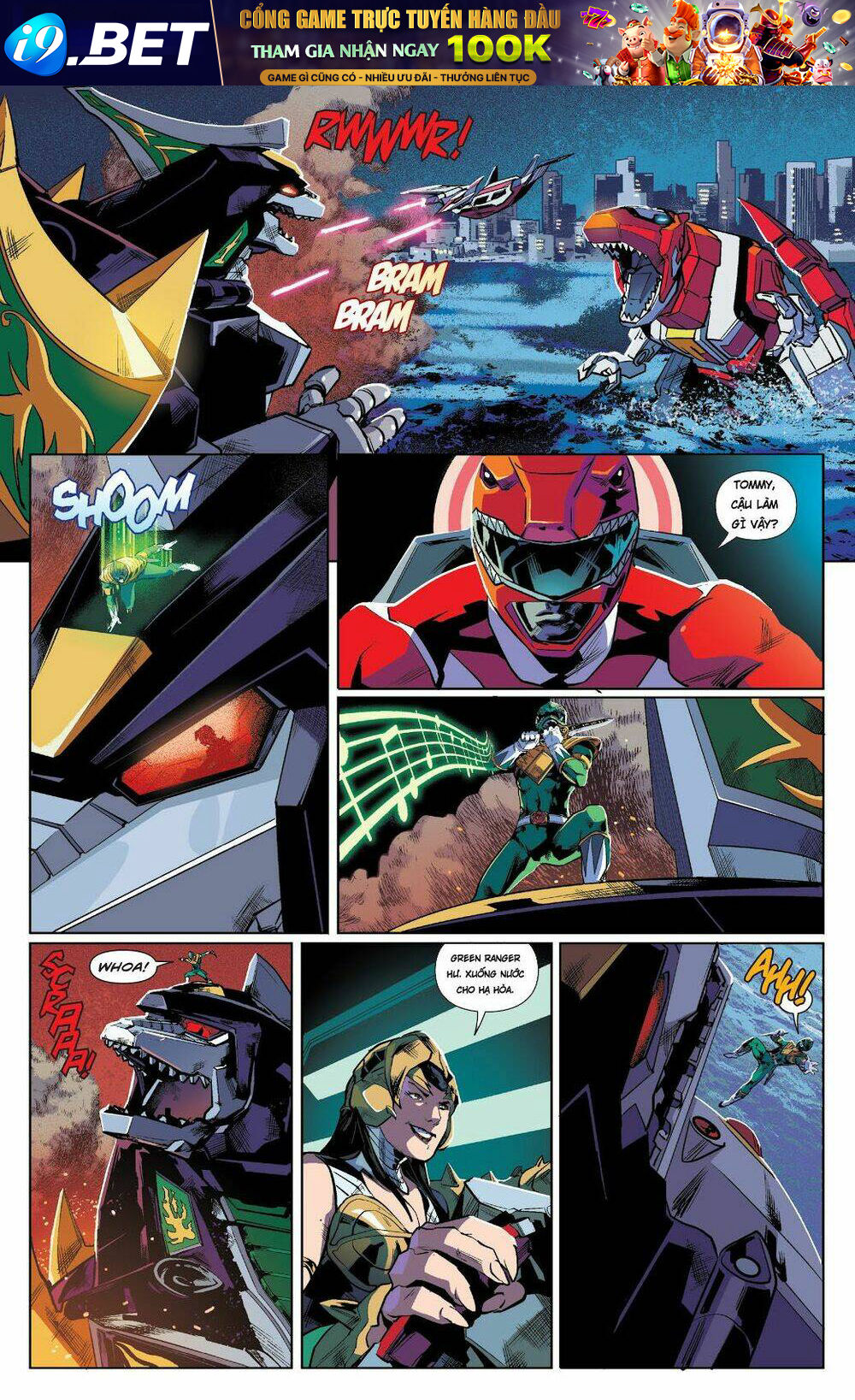 Mighty Morphin Power Rangers Chương 4 Ảnh 14