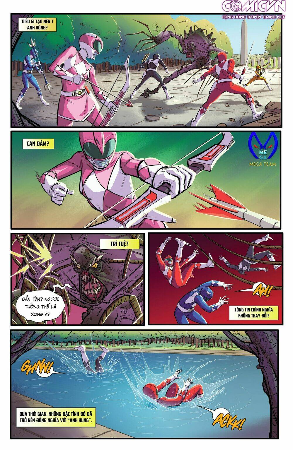 Mighty Morphin Power Rangers Chương 10 Ảnh 4