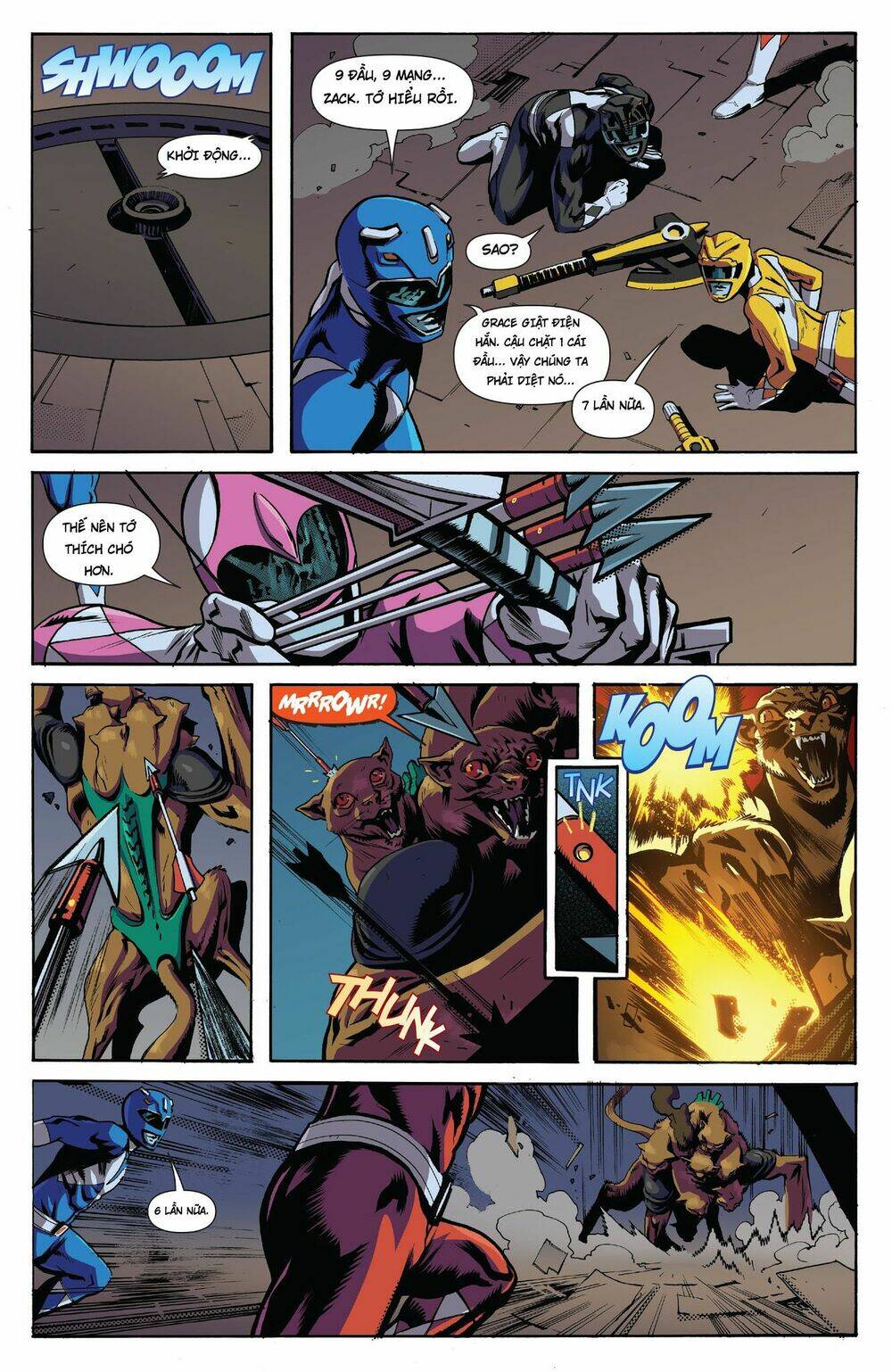 Mighty Morphin Power Rangers Chương 21 Ảnh 18