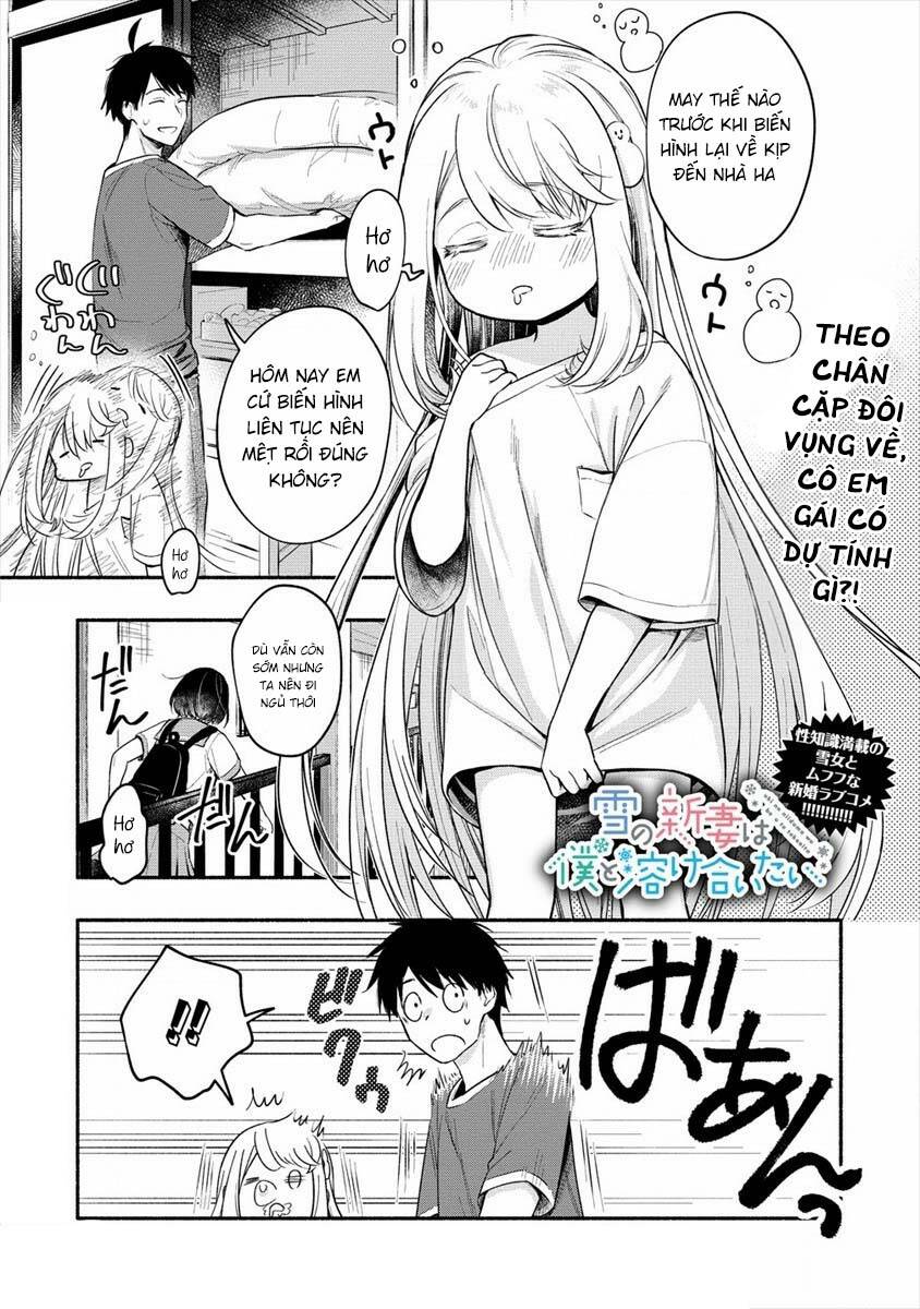 Yuki No Niiduma Wa Boku To Tokeaitai Chương 11 Ảnh 5