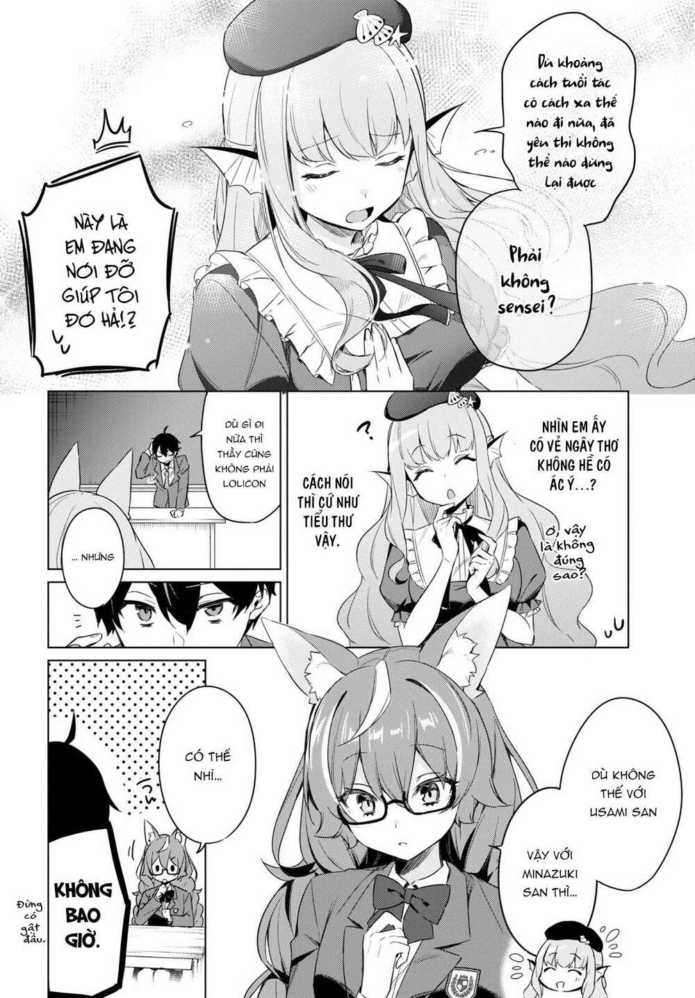 Jingai Kyoushitsu No Ningen-Girai Kyoushi: Hitoma-Sensei, Watashi-Tachi Ni Ningen O Oshiete Kuremasen Ka? Chương 1 Ảnh 41