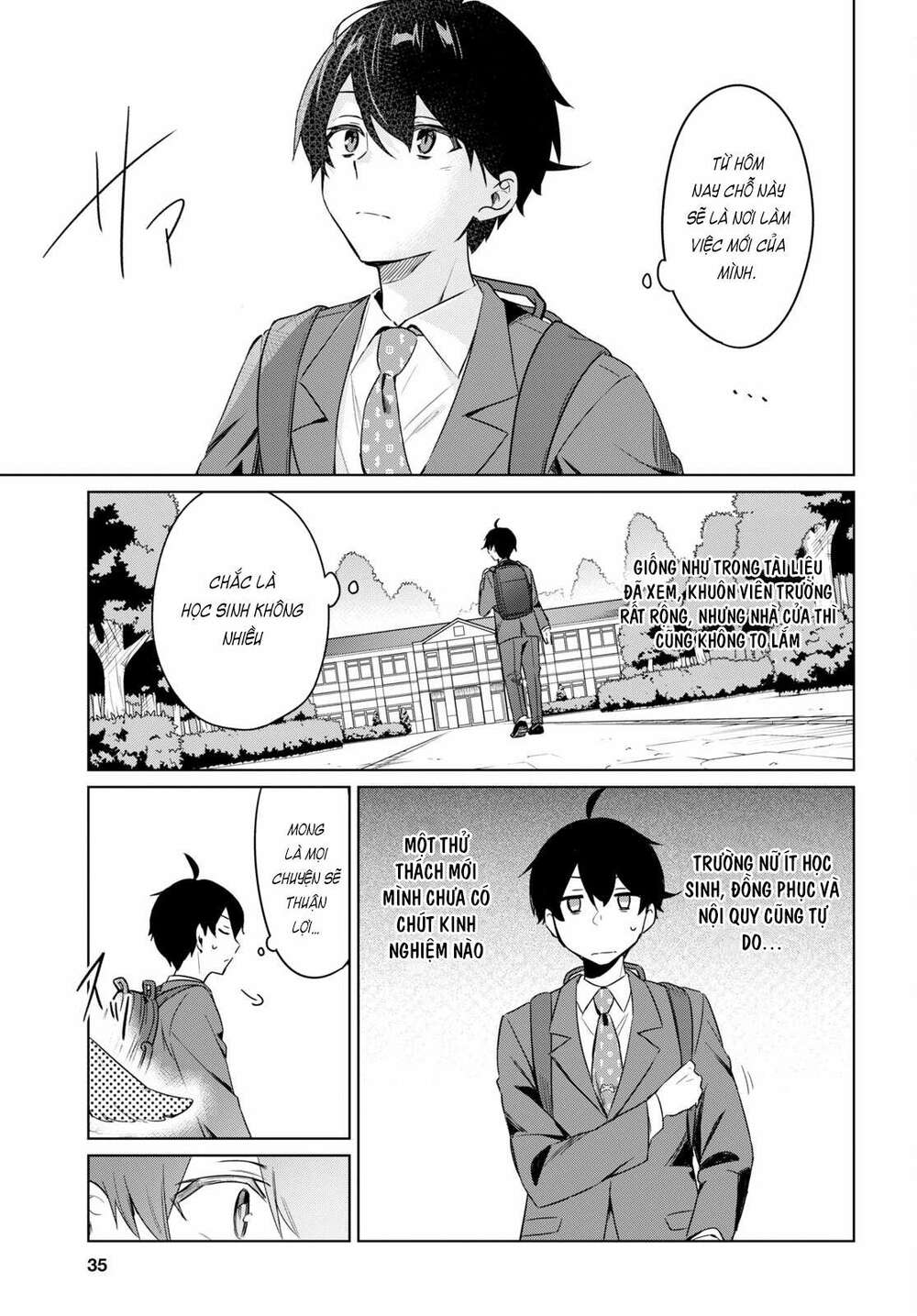 Jingai Kyoushitsu No Ningen-Girai Kyoushi: Hitoma-Sensei, Watashi-Tachi Ni Ningen O Oshiete Kuremasen Ka? Chương 1 Ảnh 17