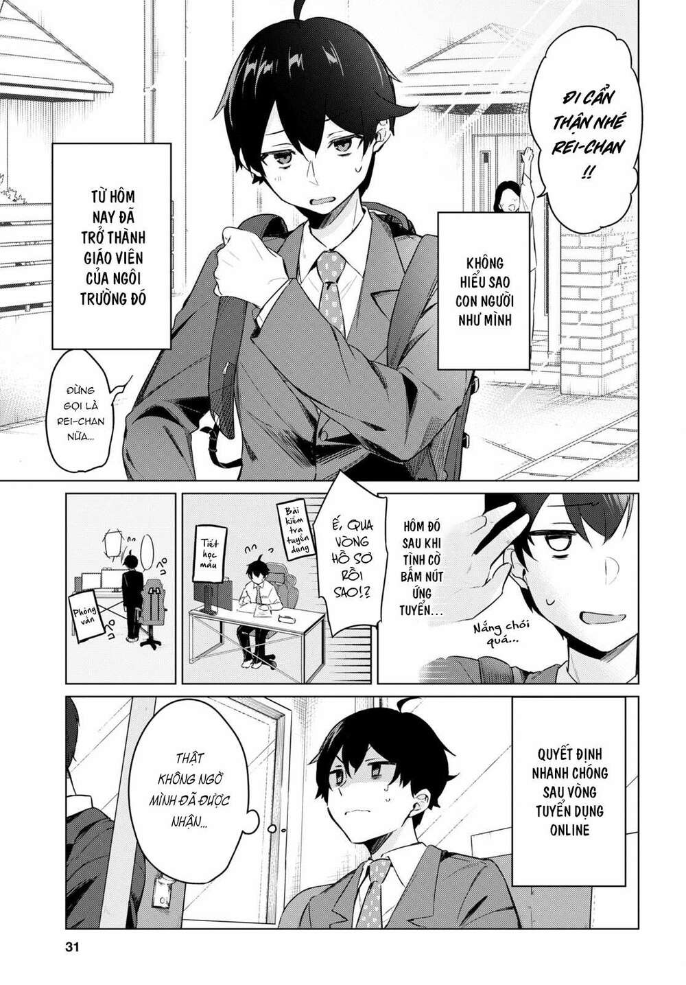 Jingai Kyoushitsu No Ningen-Girai Kyoushi: Hitoma-Sensei, Watashi-Tachi Ni Ningen O Oshiete Kuremasen Ka? Chương 1 Ảnh 13