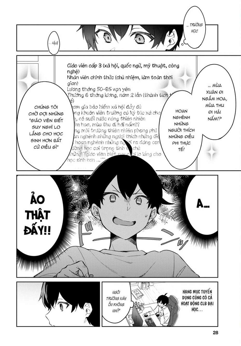 Jingai Kyoushitsu No Ningen-Girai Kyoushi: Hitoma-Sensei, Watashi-Tachi Ni Ningen O Oshiete Kuremasen Ka? Chương 1 Ảnh 10