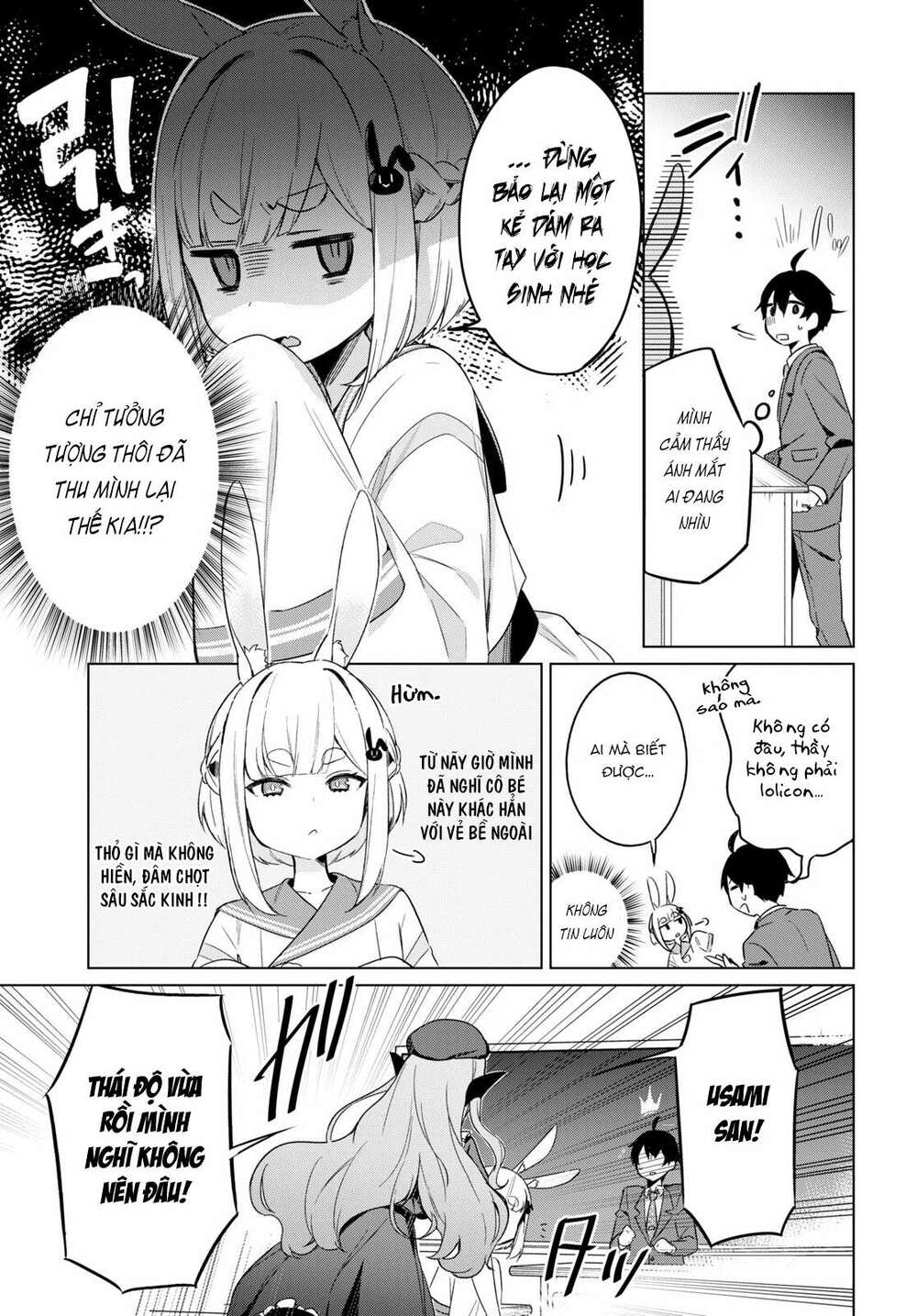 Jingai Kyoushitsu No Ningen-Girai Kyoushi: Hitoma-Sensei, Watashi-Tachi Ni Ningen O Oshiete Kuremasen Ka? Chương 1 Ảnh 40