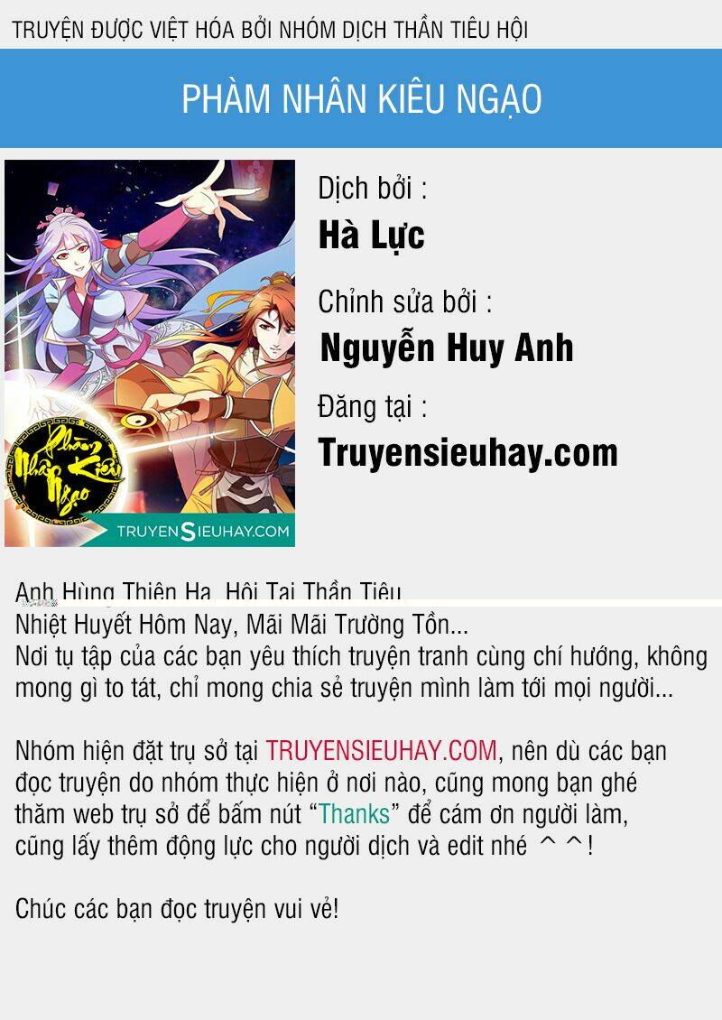 Phàm Nhân Kiêu Ngạo Chương 1 Ảnh 2
