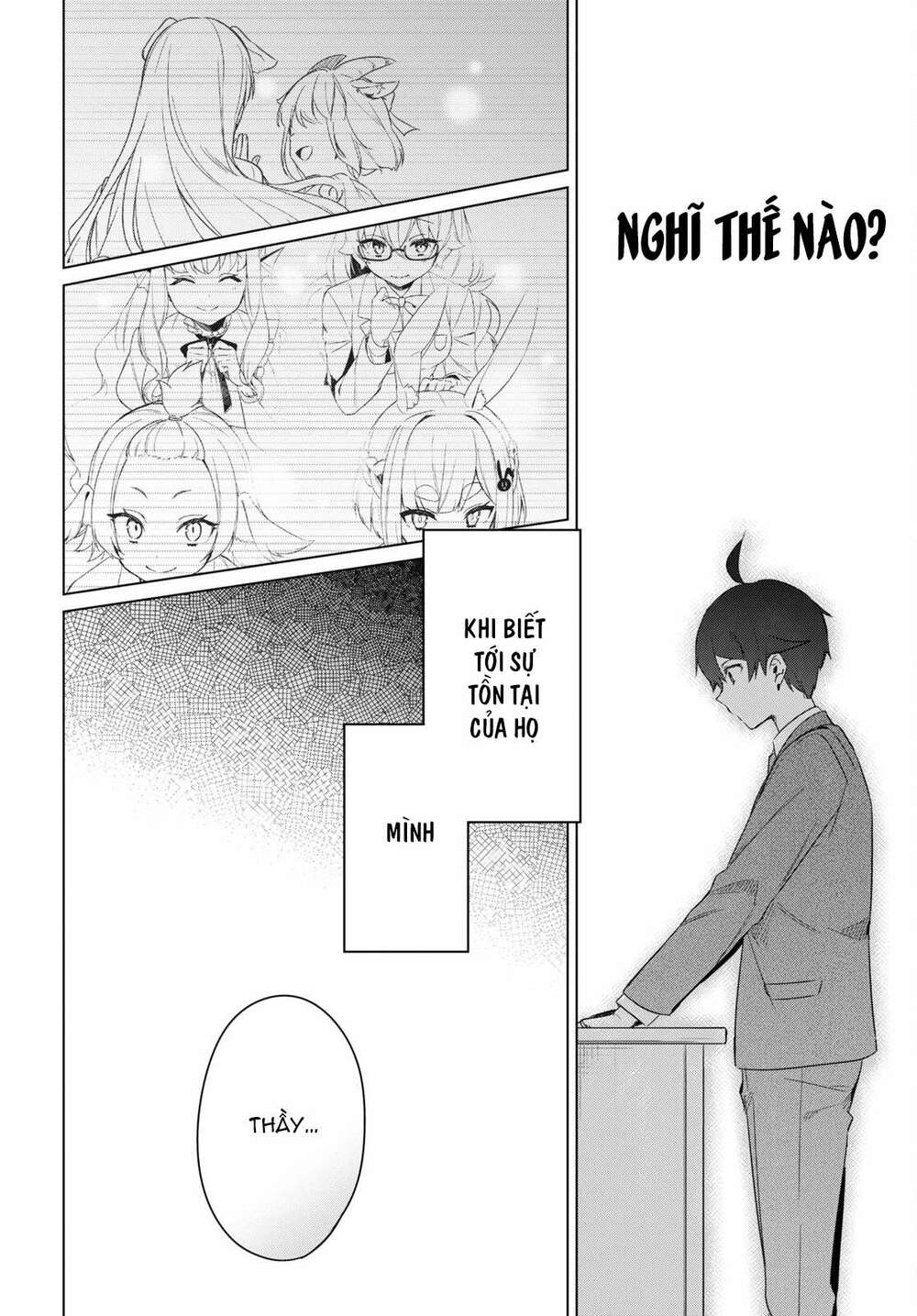 Jingai Kyoushitsu No Ningen-Girai Kyoushi: Hitoma-Sensei, Watashi-Tachi Ni Ningen O Oshiete Kuremasen Ka? Chương 1 Ảnh 35