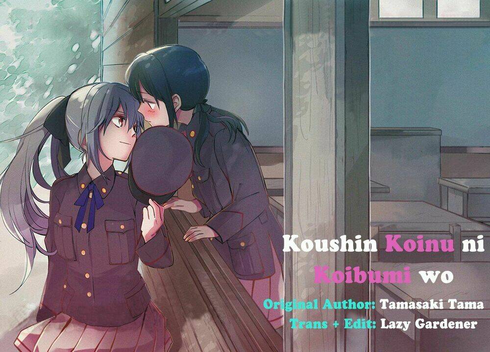 Koushin Koinu Ni Koibumi Wo Chương 17 Ảnh 33