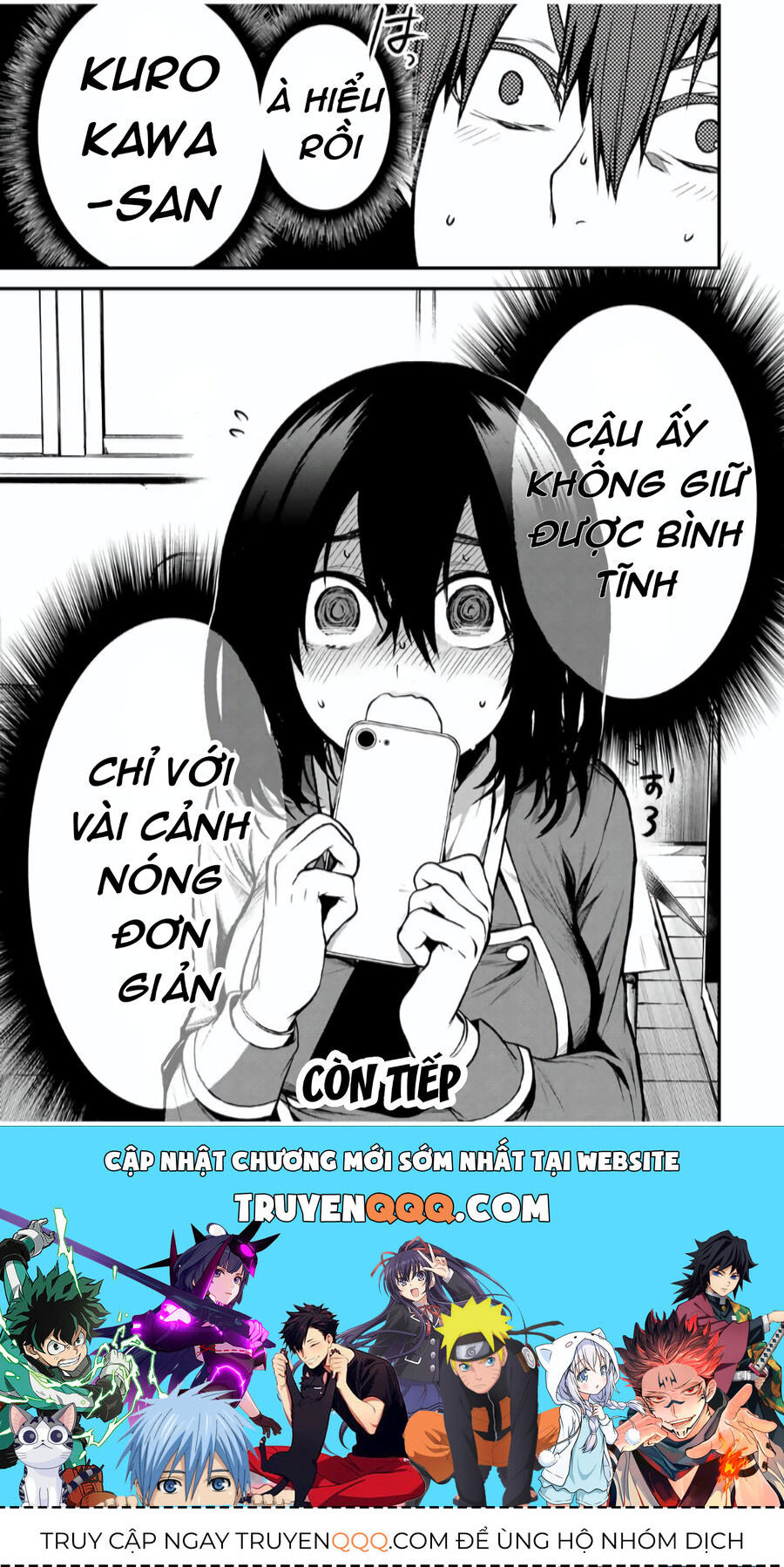 Cô Bạn Bàn Bên Kurokawa Chương 2 Ảnh 21
