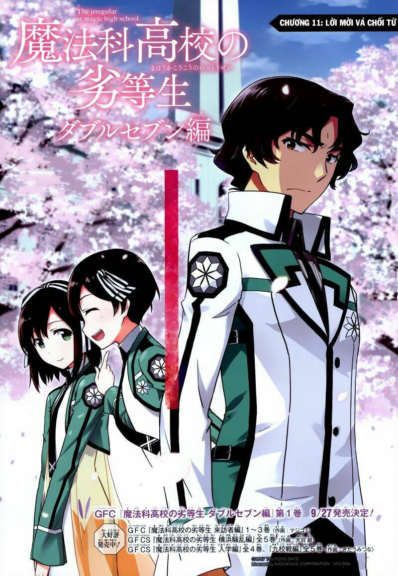 Mahouka Koukou No Rettousei - Double Seven Hen Chương 11 Ảnh 5