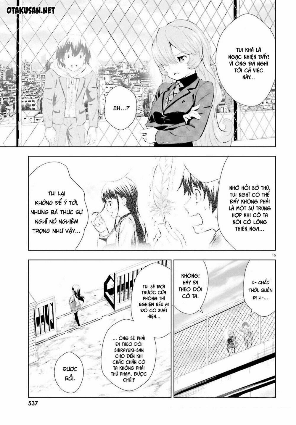 Kuromori-San Can Not Use A Smartphone Chương 6 Ảnh 15