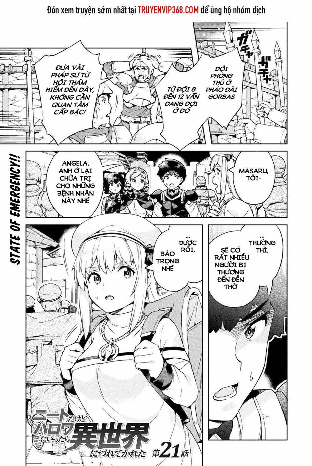 Neet Dakedo Hello Work Ni Ittara Isekai Ni Tsuretekareta Chương 21 Ảnh 3