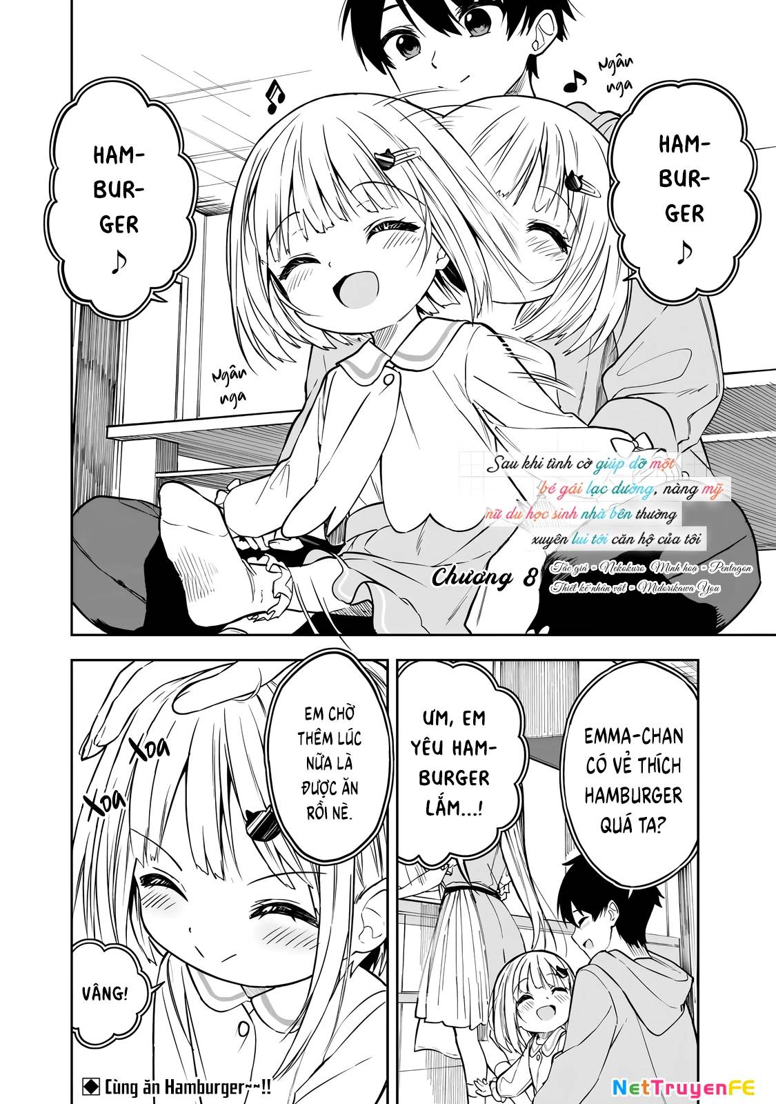 Maigo Ni Natteita Youjo Wo Tasuketara, Otonari Ni Sumu Bishoujo Ryuugakusei Ga Ie Ni Asobi Ni Kuru You Ni Natta Ken Nitsuite Chương 8 Ảnh 3