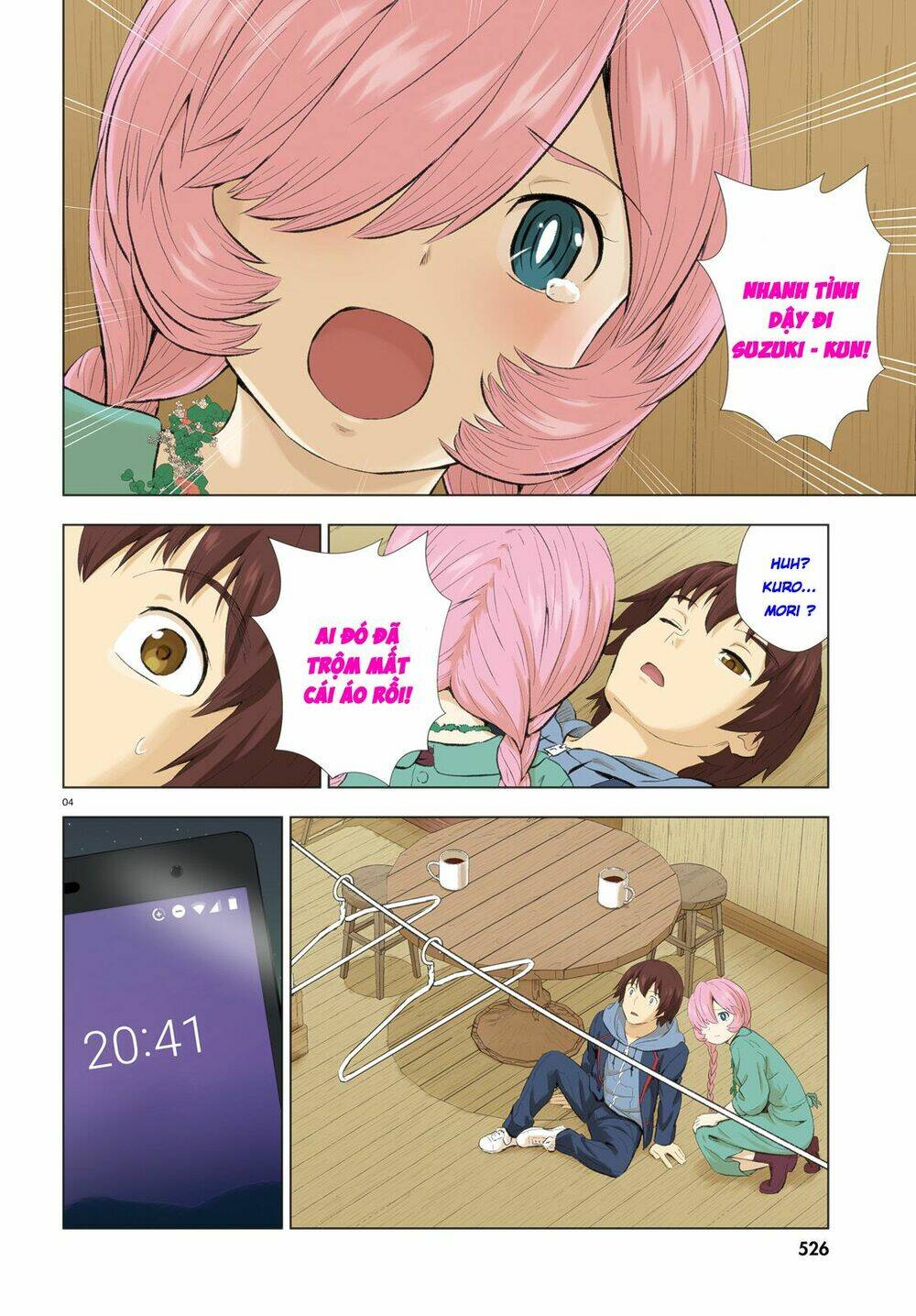 Kuromori-San Can Not Use A Smartphone Chương 6 Ảnh 4