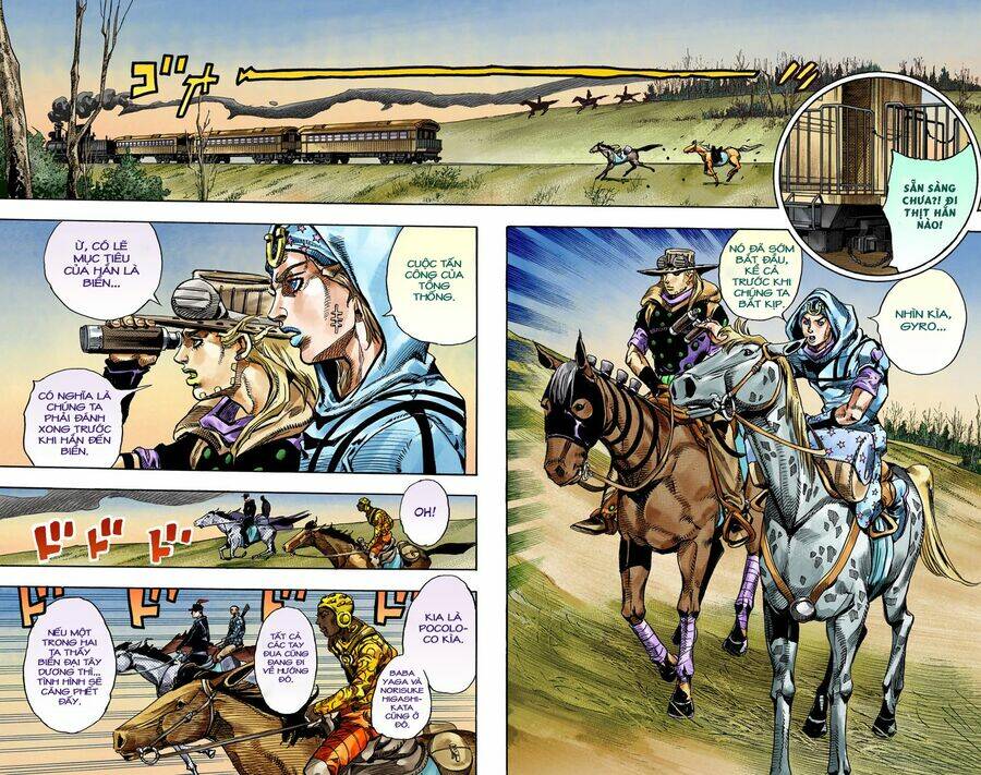 Cuộc Phiêu Lưu Bí Ẩn Phần 7: Steel Ball Run Chương 74 Ảnh 47