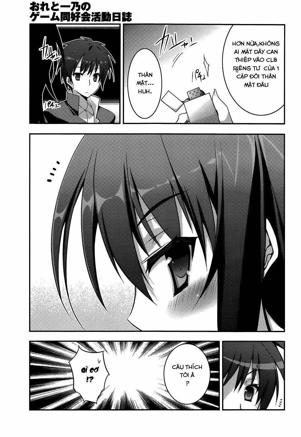 Ore To Ichino No Game Doukoukai Katsudou Nisshi Chương 1 Ảnh 9