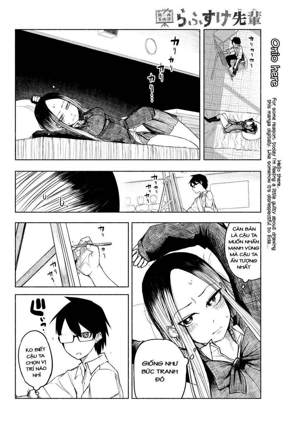 Rough Sketch Senpai Chương 5 Ảnh 8