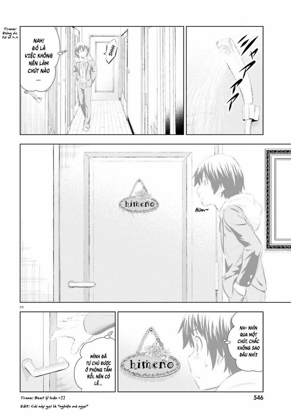 Kuromori-San Can Not Use A Smartphone Chương 6 Ảnh 24