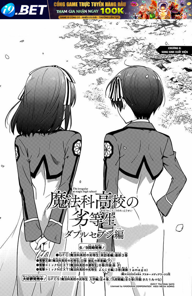 Mahouka Koukou No Rettousei - Double Seven Hen Chương 8 Ảnh 5