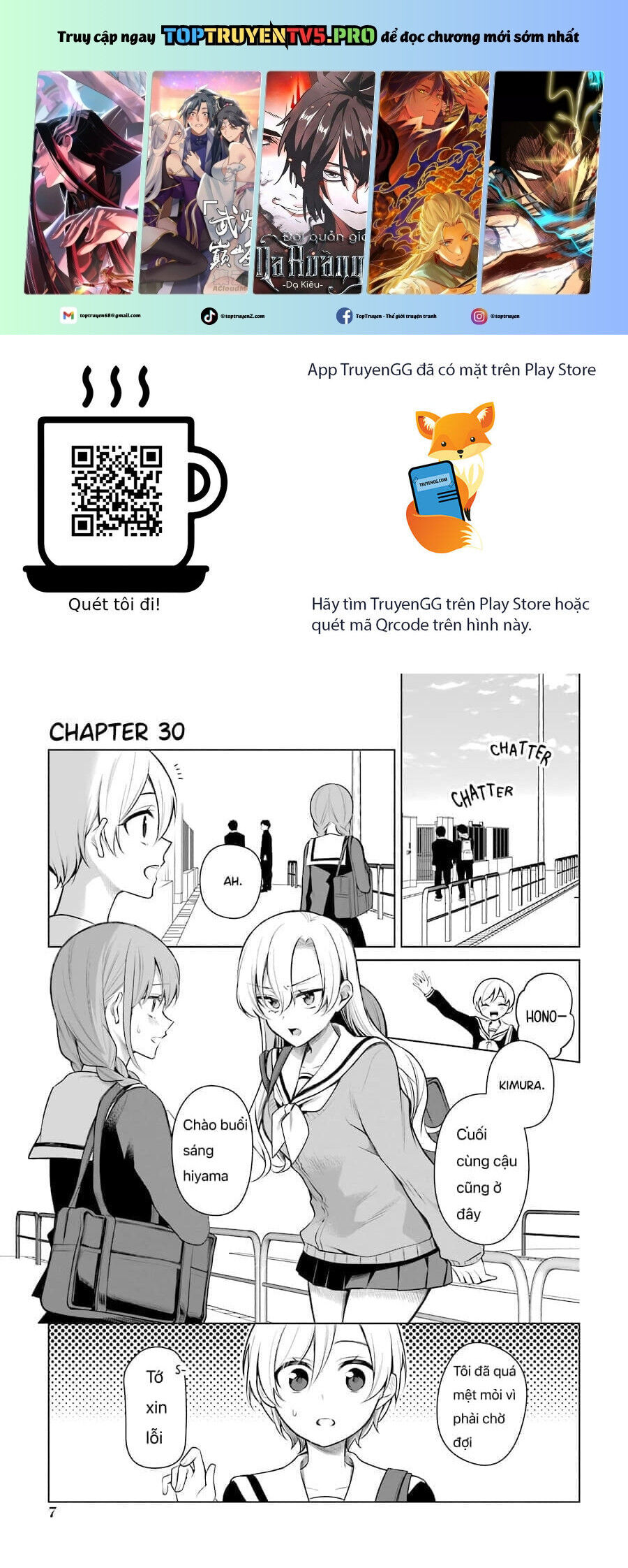 Shoujo Manga Protagonist X Rival San Chương 30 Ảnh 3