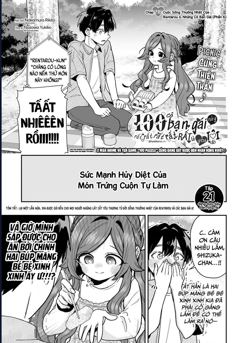 Kimi No Koto Ga Dai Dai Dai Dai Daisuki Na 100-Ri No Kanojo Chương 215 Ảnh 3