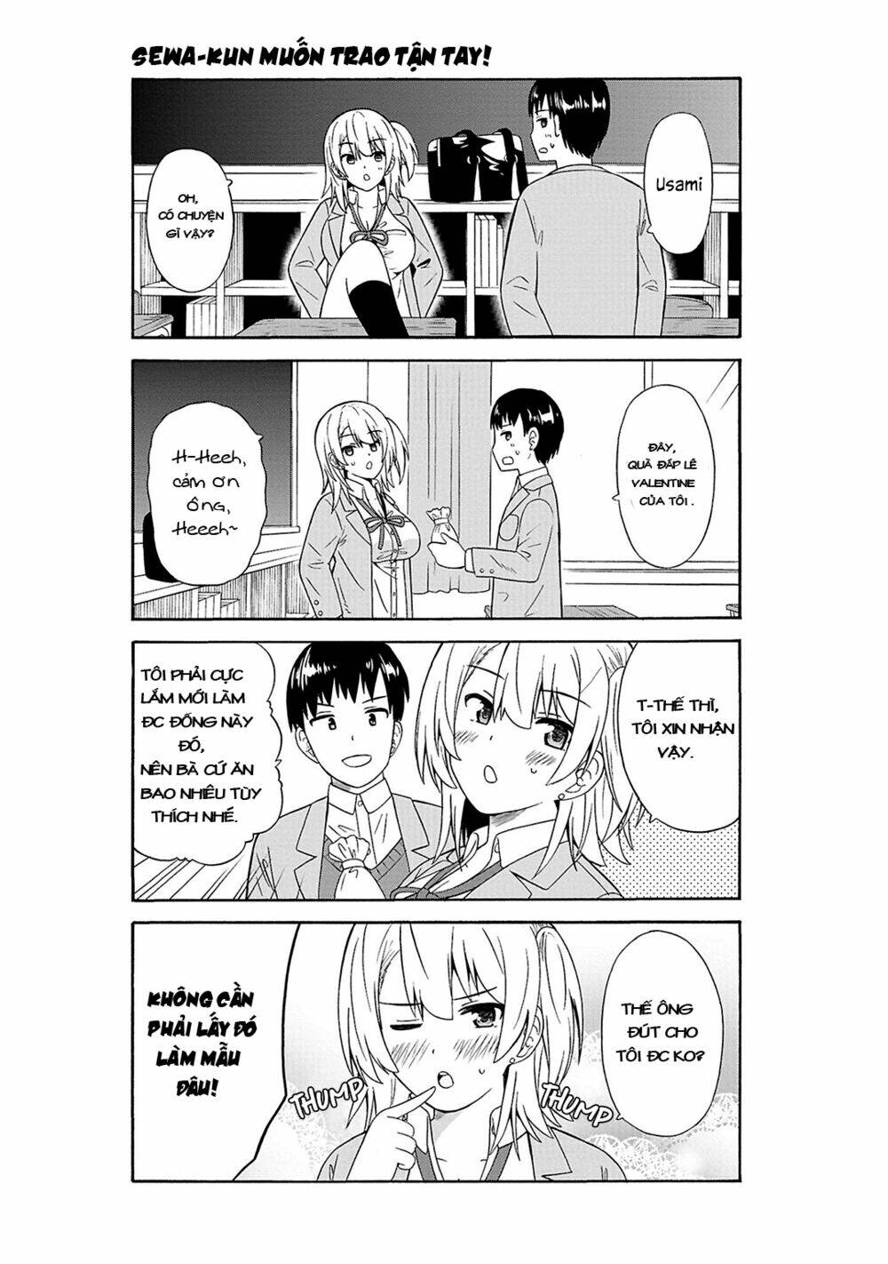 Usami-San Wa Kamawaretai! Chương 29 Ảnh 9