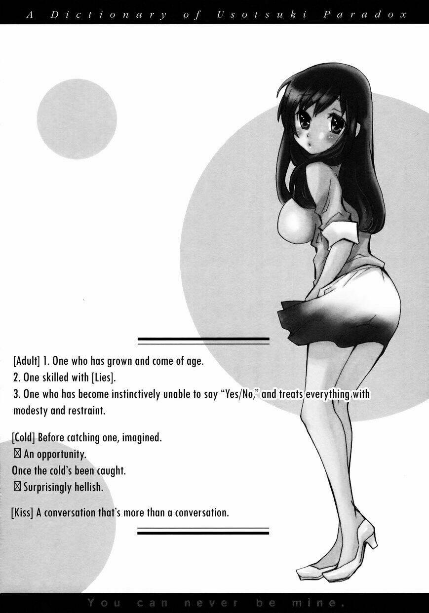 Usotsuki Paradox Chương 59 Ảnh 25