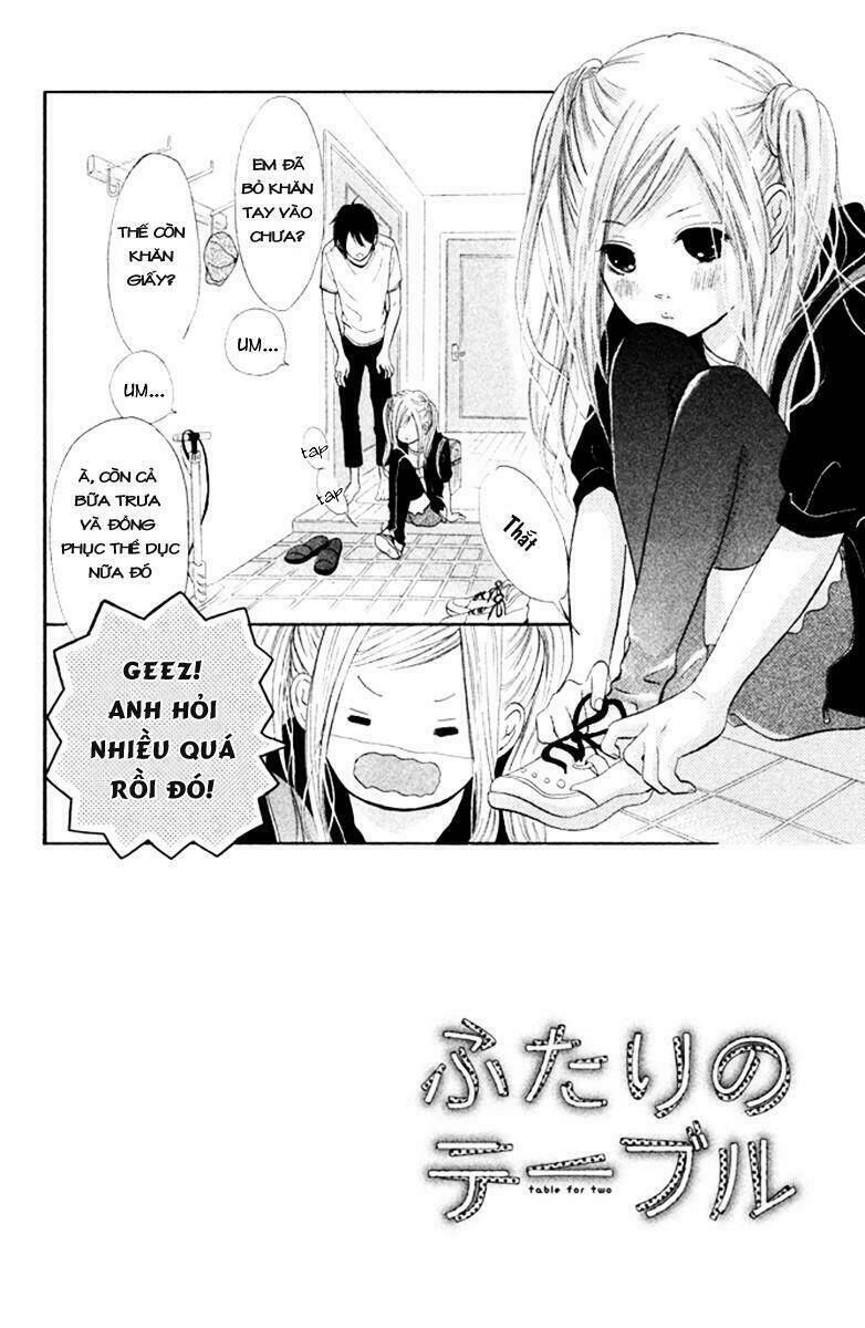 Futari No Table Chương 3 Ảnh 4