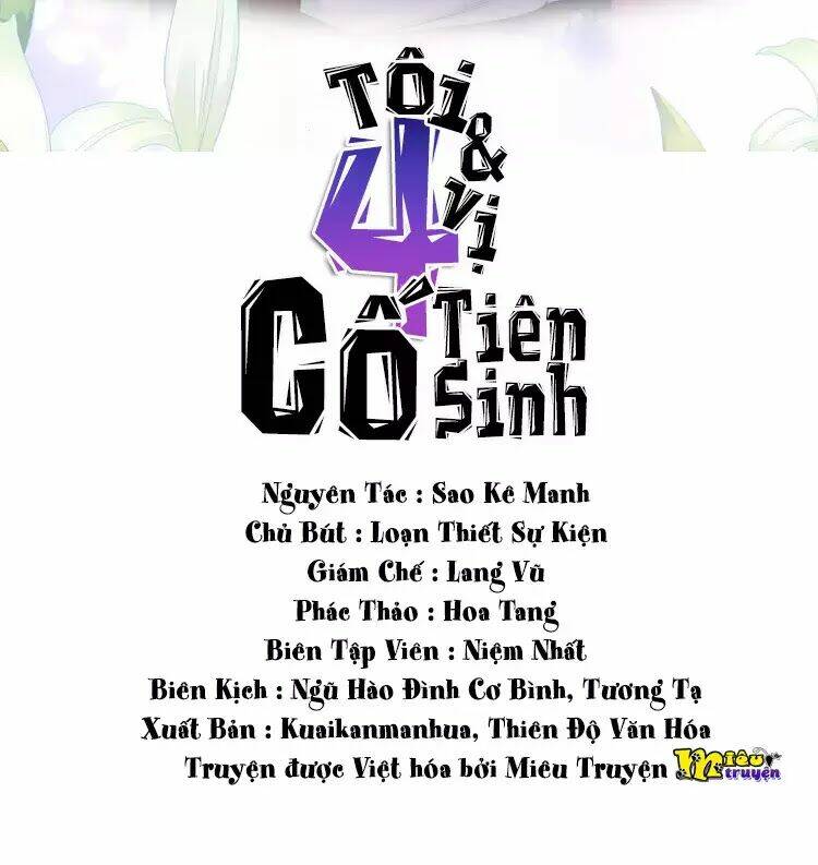 Ta Với Bốn Vị Cố Tiên Sinh Chương 42 Ảnh 3