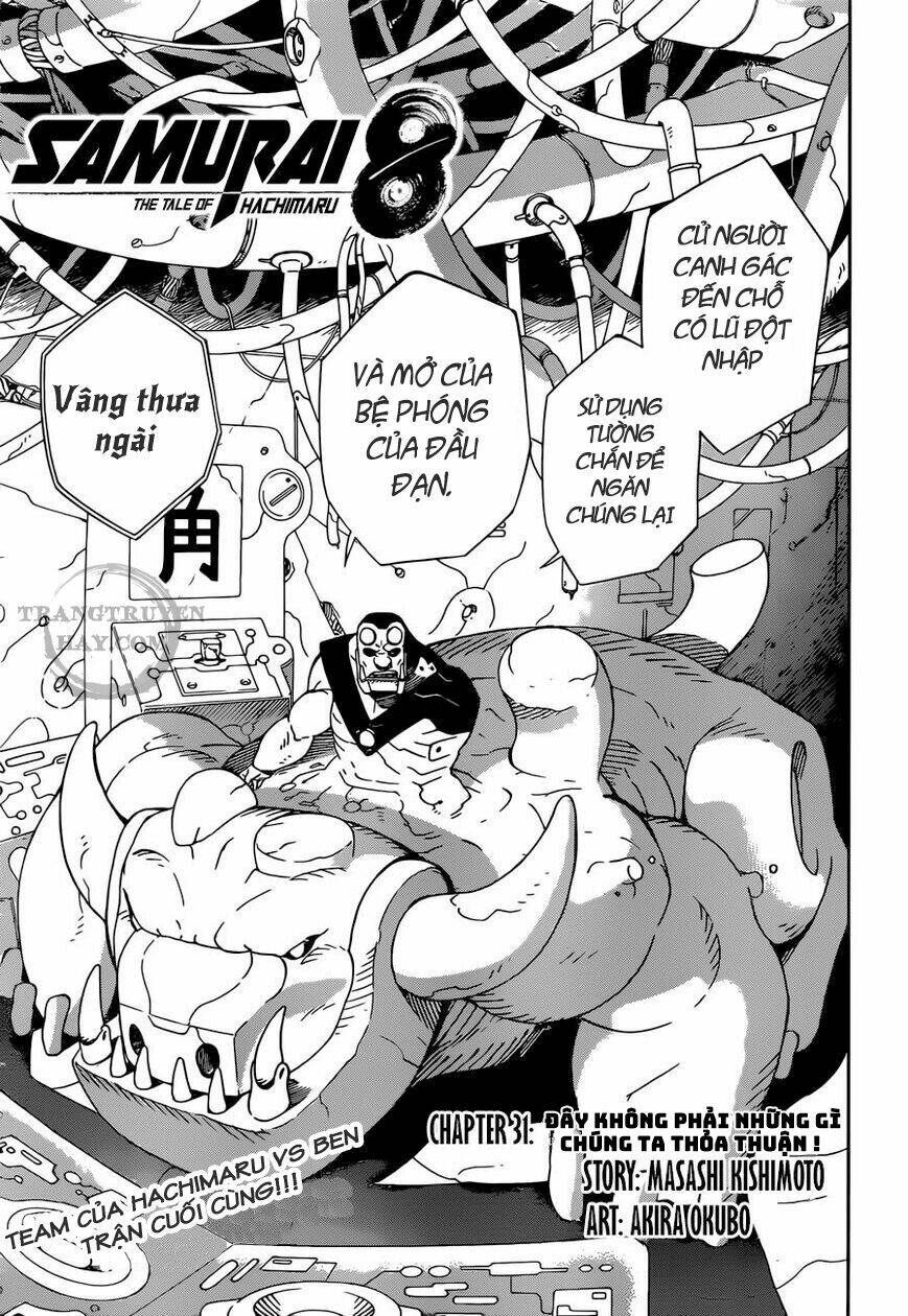 Samurai 8: Hành Trình Của Hachimaru Chương 31 Ảnh 2